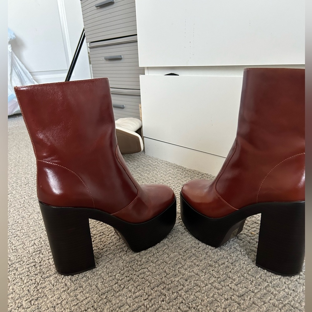 BRAND NEW Jeffery Campbell platform ankle boots
